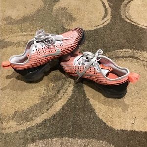 Nike VaporMax Sneakers Orange, Size 4